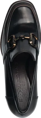 Produktbild von MARCO TOZZI Damen Pumps Trotteur College Stil Zierspange Blockabsatz 2-24408-41, Größe:39 EU, Farbe:Braun