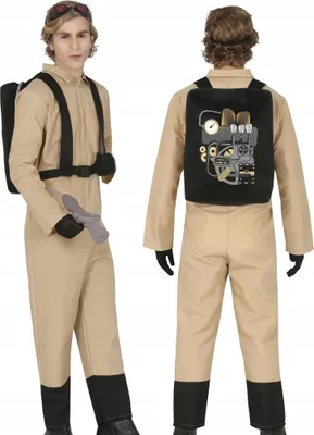 Produktbild von Ghostbusters Kostüm, Geisterjäger, Halloween, Karneval, Abschlussball, M