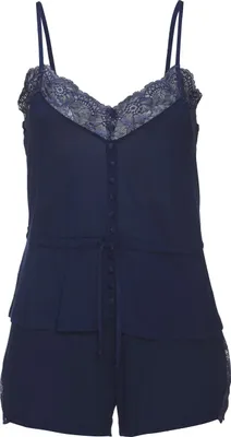 Produktbild von LASCANA Shorty 2 -teilig nachtblau Größe 36/38
