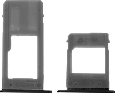 Produktbild von SIM-Kartenhalter + Micro-SD Kartenhalter Schwarz für Samsung Galaxy A5 2017