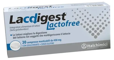Imagen del producto de LACDIGEST LACTOFREE, 30 comprimidos masticables