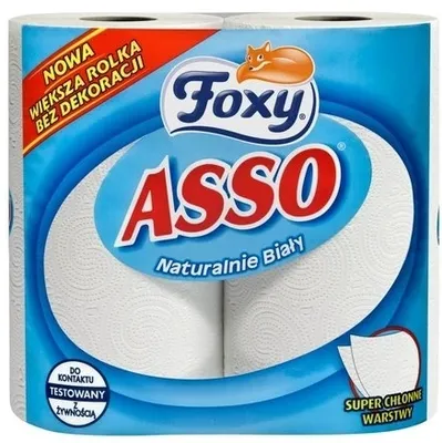 Produktbild von Ręcznik kuchenny Foxy 2 rolki 2-warstwowy