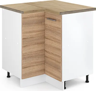 Image de Meuble d'angle Vicco R-Line Sonoma 75.6cm , PT Chêne, Model 46079