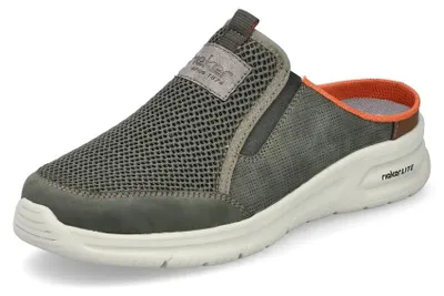 Produktbild von Rieker Herren Low-Top Sneaker B7390, Männer Halbschuhe,Turnschuhe,Laufschuhe,straßenschuhe,Strassenschuhe,Sportschuhe,grün (54),41 EU / 7.5 UK