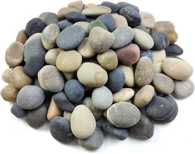 Image de Pierres naturelles - Galets décoratifs - Décoration d'aquarium - Formes et motifs uniques - 4,5 kg - Assortiment