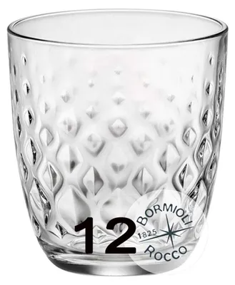 Gläser-Set GLIT 12 Stück 29,5 cl gehärtetes Glas