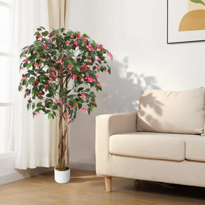 Obrázok produktu pre GarveeHome Umelý strom bougainvillea, výška 120/160/180 cm | Veľká umelá rastlina