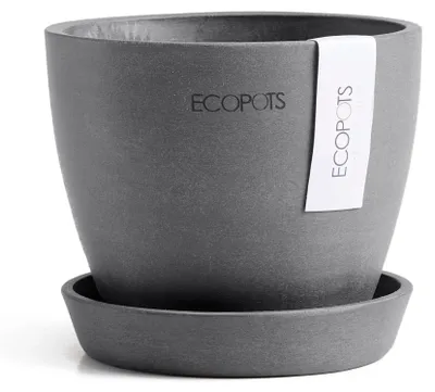 Immagine prodotto di Ecopots Antwerp Sottovaso per vaso da fiori - L 11,5 cm x H 10,1 cm - Per interni ed esterni