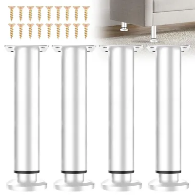 Image de Omgoods - Pieds de meubles réglables, 18-30 cm, lot de 4