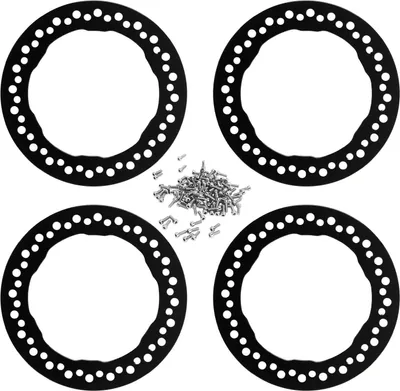 Produktbild von 4pcs 1,9 -Zoll -Rad -Außenbeadlock -Ringe Aluminiumlegierung Ersatz für Traxxas 1/10 RC -Auto Schwarz