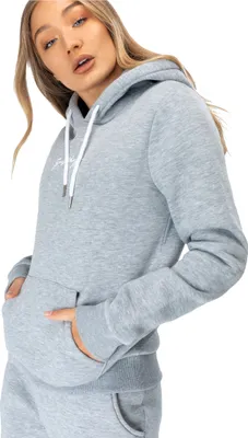 Obrázek produktu pro Justhype Scribble Logo Hoodie HYPSCRIBW009, Mikina, dámská, šedá