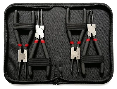 Produktbild von Set mit 4 Spannzangen für Innen- und Außenringe