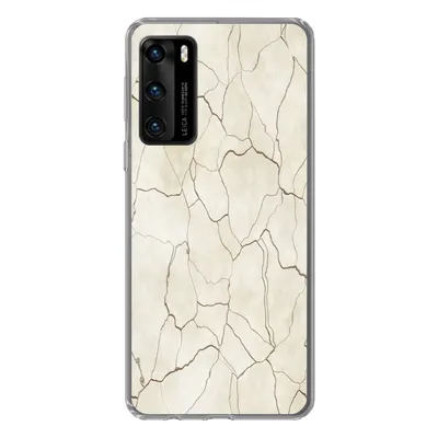 Produktbild von MuchoWow® Handyhülle Schutzhülle Hülle für Huawei P40 Marmor - Chic - Muster Silikon Softcase Handy Hülle - Handytasche