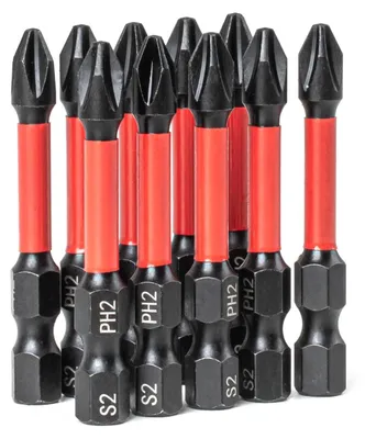 Immagine prodotto di Set inserti Torsion PH2 1/4" 50 mm 10 pz. Amio-04784