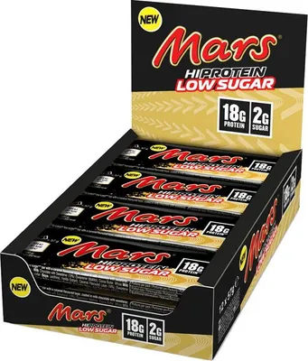 Produktbild von Mars Low Sugar High Protein Bar (12x57g) Milk Chocolate - Riegel - Protein-Riegel