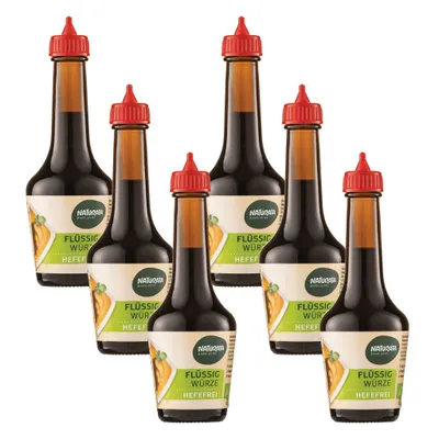 Produktbild von Naturata  Flüssigwürze hefefrei (6 x 90 ml)
