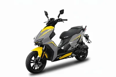Produktbild von Motorroller Matador A7, 50ccm 25 km/h, Euro 5, grau-gelb GT Union
