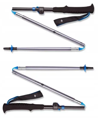 Immagine prodotto di Bastoncini da corsa Black Diamond Distance Carbon FKT - colore: nero, taglia: 120 cm