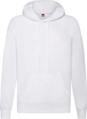 Produktbild von Fruit of the Loom Fruit of the Loom Lightweight Hooded Sweat Farbe: weiß Größe: L