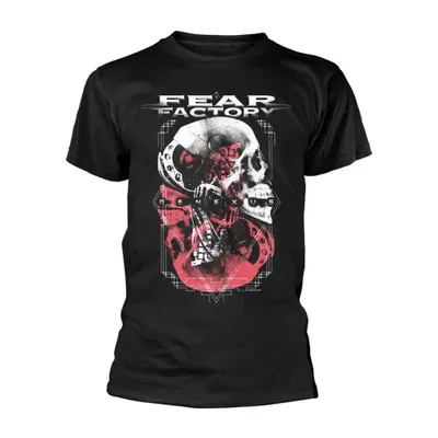 Produktbild von Fear Factory Genexus Skull Poster Black S T-Shirt