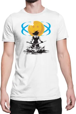 Immagine prodotto di Maglietta da uomo Dragon Anime Manga Ball Z Goku 15, Man L , Blanc