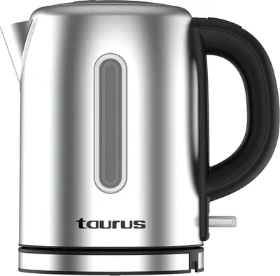 Image de Bouilloire sans fil 1l 2200w inox - Taurus - KE2206X -