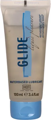 Zdjęcie produktu dla Hot - Glide Liquid Pleasure Lubrykant Na Bazie Wody 100 Ml