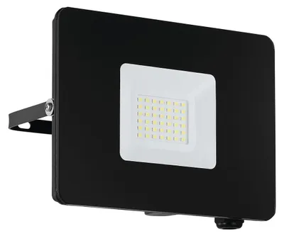 Immagine prodotto di Faretto Esterno Moderno Faedo 3 Alluminio Nero Vetro Led