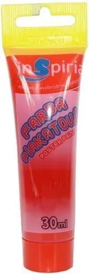 Produktbild von Plakatfarbe in Tube rot 30ml (6Stk)
