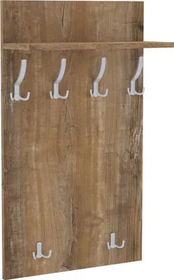 Obrázok produktu pre AKKE Retro-Holz šatníkový panel MAXI - ALU háčiky ŠxV: 60x100 cm
