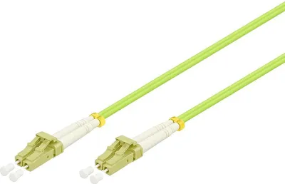 Produktbild von Glasfaserkabel LC-LC OM5 Duplex Patchkabel – 15 Meter