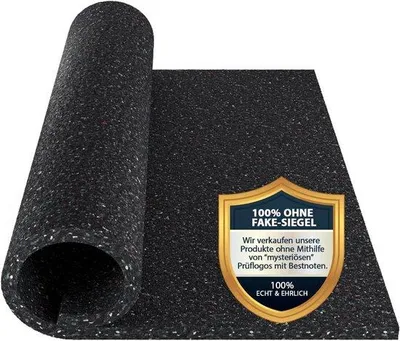Produktbild von Waschmaschinenmatte 60x60 cm Antivibrationsmatte für Trockner und Möbel - Hochwertige Gummimatte