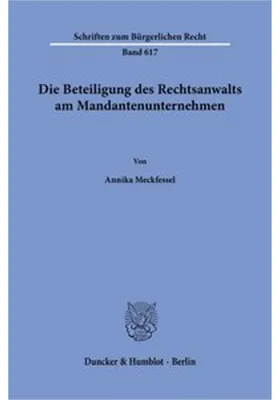 Image de Die Beteiligung des Rechtsanwalts am Mandantenunternehmen