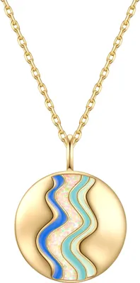 Produktbild von Glanzstücke München Halskette Sterling Silber Opal 50084349