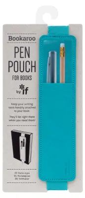 Obrázok produktu pre Bookaroo - držiak na knihy s perom tyrkysový