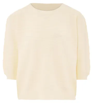 Produktbild von AODA damen strickpullover - wollweiss, XS/S