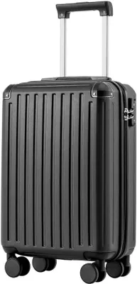 Productafbeelding van Kabinenkoffer 55x35x20cm - Handbagage - Harde Koffer - TSA-slot - Lichtgewicht - 4 Dubbele Wielen - Handbagagekoffer
