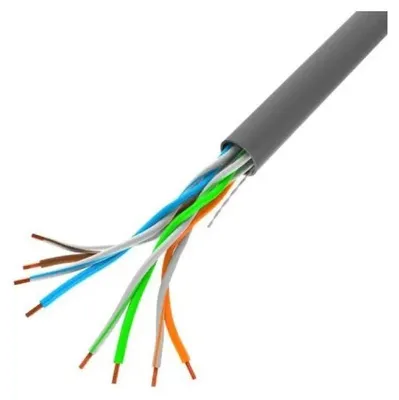 Produktbild von Lanberg LCU6-10CC-0100-S Netzwerkkabel Grau 100 m U/UTP (UTP)