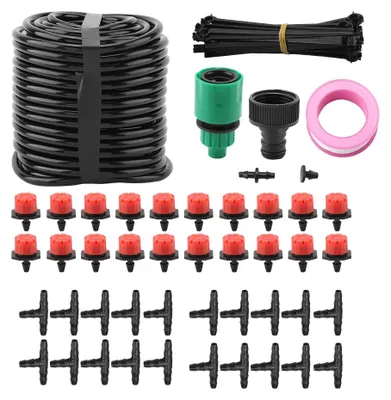 Produktbild von 20 m Mikro-Tropfbewässerungssystem – Set für die automatische Bewässerung im Garten