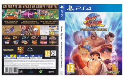Produktbild von Capcom Street Fighter 30th Anniversary Collection, PlayStation 4, T (Jugendliche)