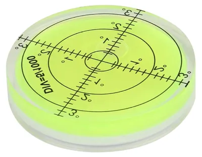 Produktbild von Präzisions-Wasserwaage mit 60 mm Durchmesser für Kameraplattform-Balance