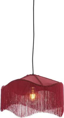Immagine prodotto di Light & Living - lampada a sospensione - Tiffany - rosso - metallo - Ø 40cm - E27 - 2994579
