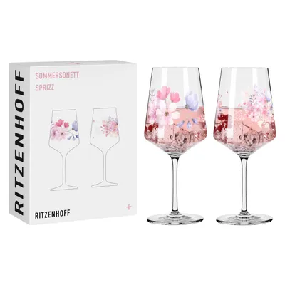 Produktbild von Sommersonett Aperitifglas-Set #17, #18 Von Theresa Kuhlmann