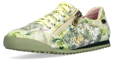 Produktbild von Laura Vita Damen Sneaker Mesh Stickerei Glitzer Textil TIVANAO 05, Größe:39 EU,