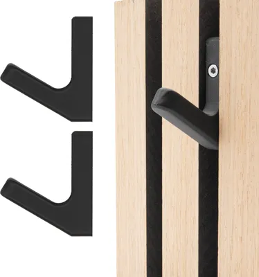 Produktbild von 2x Garderobenhaken Akustikpaneele Kleiderhaken Akustikpanele Haken Universal Halter