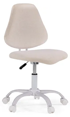 Produktbild von hjh OFFICE Kinderdrehstuhl Lumikid Schreibtischstuhl für Kinder höhenverstellbar ohne Armlehnen Stoff