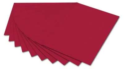Produktbild von folia Tonpapier DIN A4 130 g/qm ziegelrot 100 Blatt