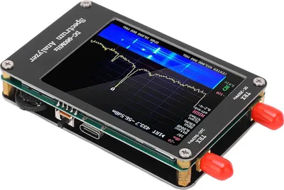 Zdjęcie produktu dla Analizator widma MF HF VHF UHF Wejście 4 tryby 2,8-calowy ekran dotykowy Przenośny analizator widma Generator sygnału