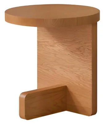 Obrázok produktu pre Moderný drevený stolík s minimalistickým dizajnom Vysokokvalitný nábytok Hnedý