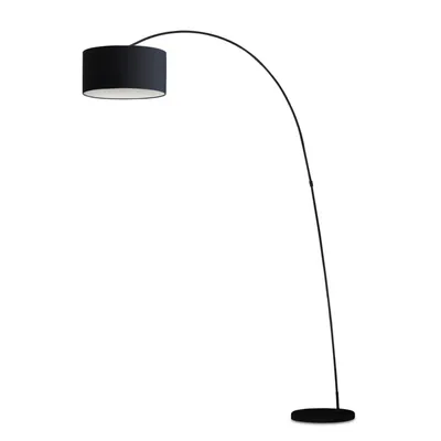 Image de Lampadaire noir Papua 1 ampoule
